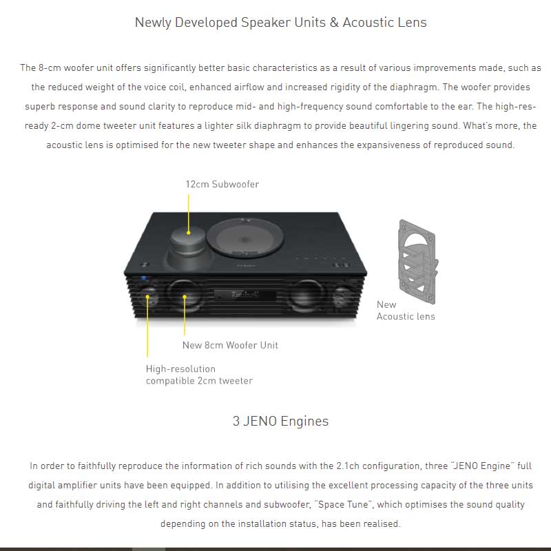 Technics Premium Class SC-C70MK2 All-in-One Music System – Rapallo