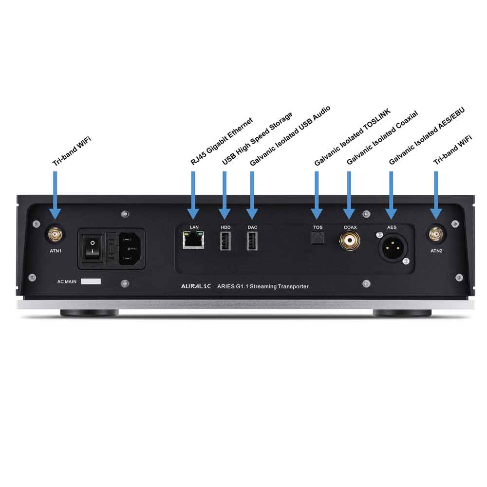 AURALiC Aries G1.1 Wireless Streaming Transporter | Rapallo