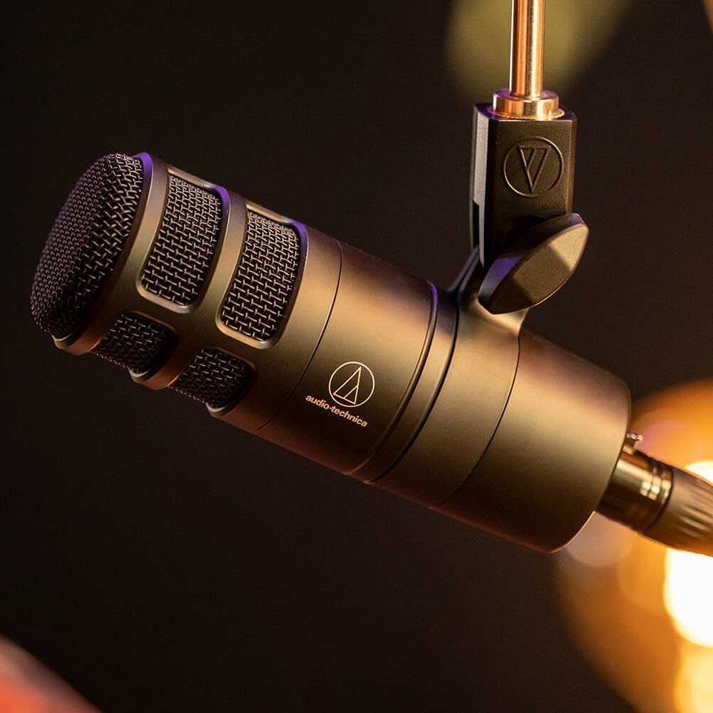 Audio Technica AT2040 Hypercardioid Dynamic Podcast Microphone