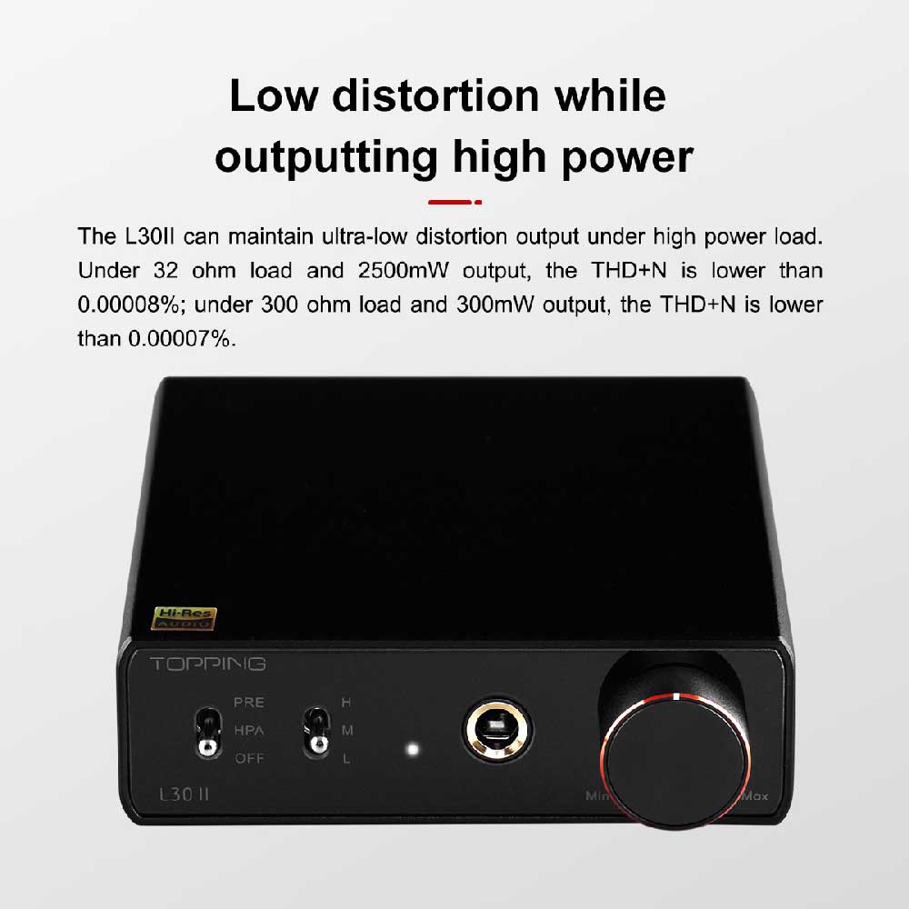 Topping L30II Headphone Amplifier – Rapallo