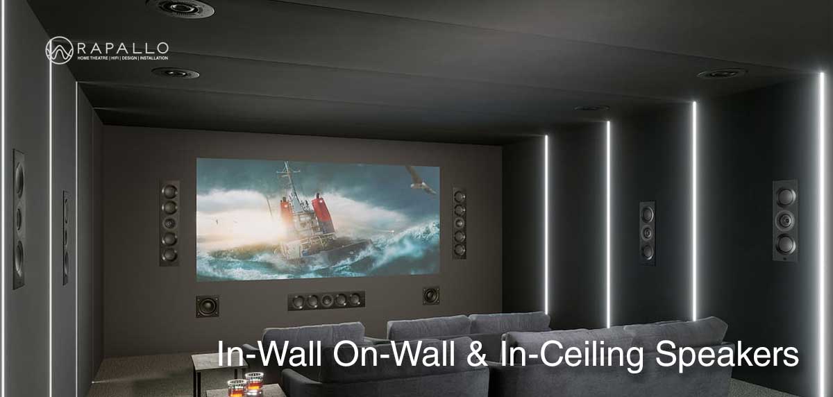 In-Wall On-Wall & In-Ceiling Speakers - Rapallo